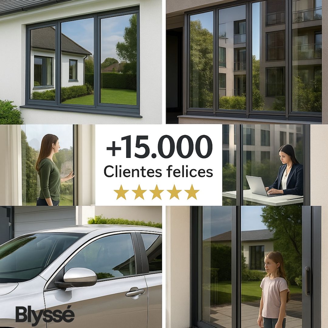 Vinil HogarSeguroUV® 1M x 60 CM | Protege tu Hogar del calor y de los mirones