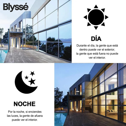 Vinil HogarSeguroUV® 1M x 60 CM | Protege tu Hogar del calor y de los mirones