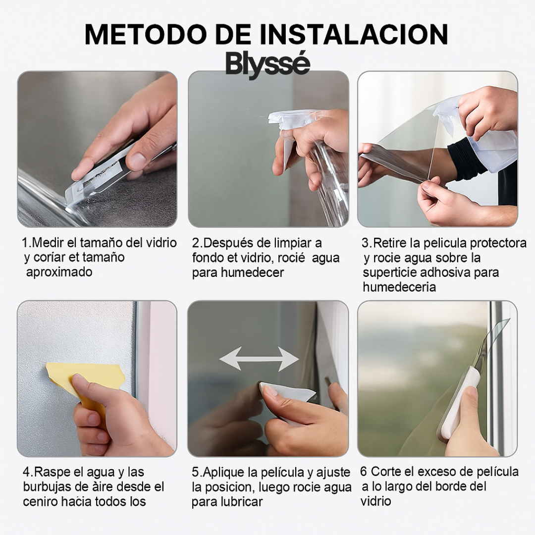 Vinil HogarSeguroUV® 1M x 60 CM | Protege tu Hogar del calor y de los mirones