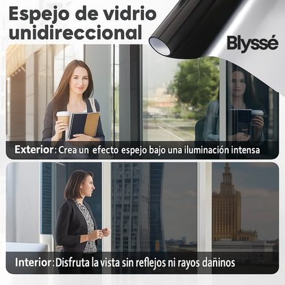 Vinil HogarSeguroUV® 1M x 60 CM | Protege tu Hogar del calor y de los mirones